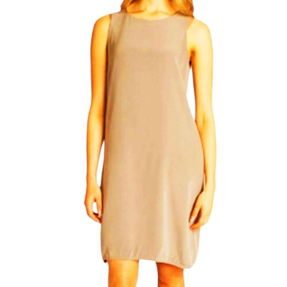 THEORY Silk Sleeveless Shift Dress Lined Size 4